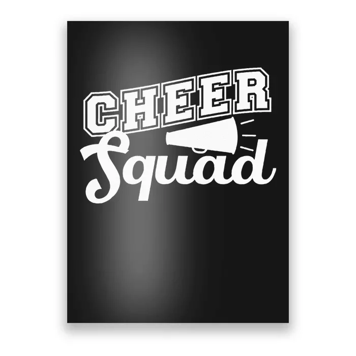 Cute Cheerleader Art Women Girls Cheer Squad Cheer Flyer Poster