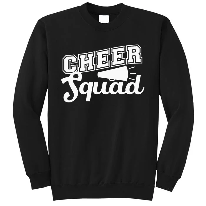 Cute Cheerleader Art Women Girls Cheer Squad Cheer Flyer Tall Sweatshirt