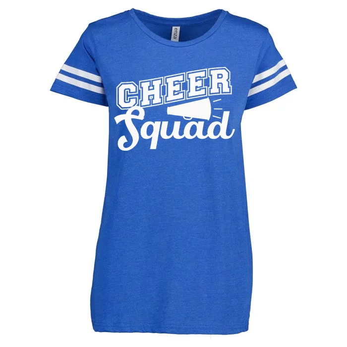 Cute Cheerleader Art Women Girls Cheer Squad Cheer Flyer Enza Ladies Jersey Football T-Shirt