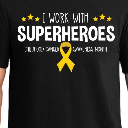 Childhood Cancer Awareness Rn Nurse Pediatric Oncology Pajama Set