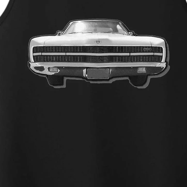 Classic Car Addict Cool Automotive Muscle Car Dad Father Day Gift Performance Tank