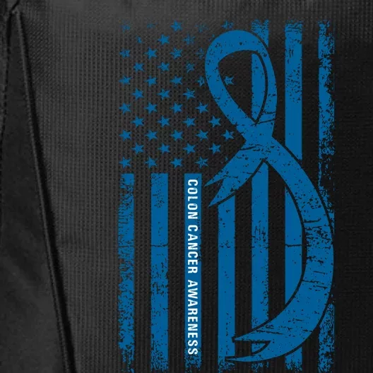 Colon Cancer Awareness T City Backpack