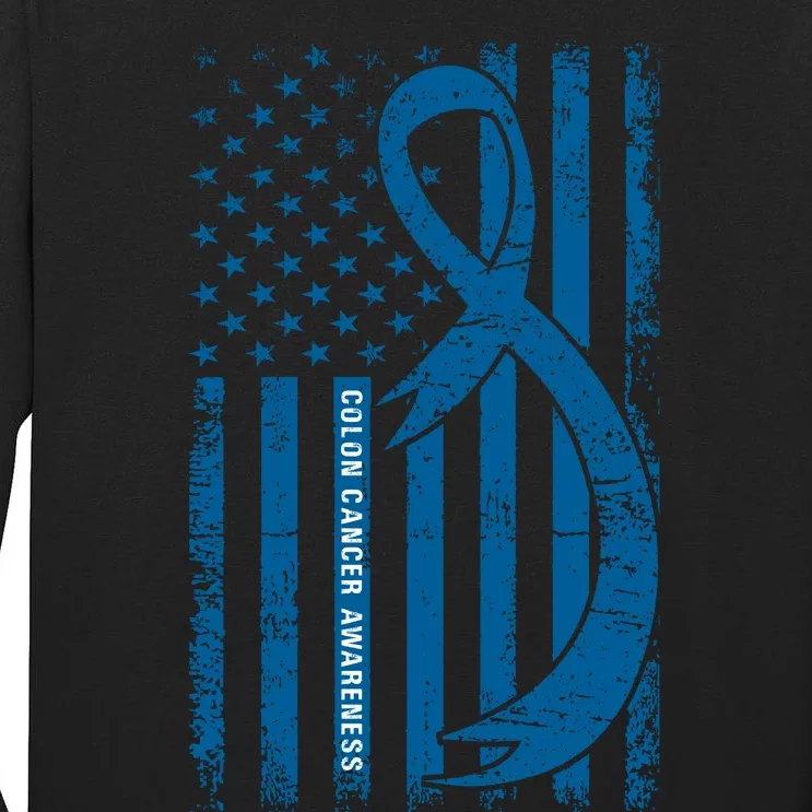 Colon Cancer Awareness T Tall Long Sleeve T-Shirt