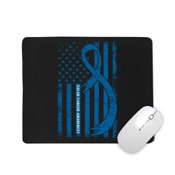 Colon Cancer Awareness T Mousepad