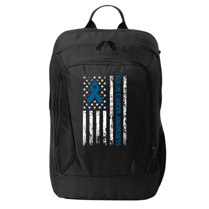 Colon Cancer Awareness City Backpack