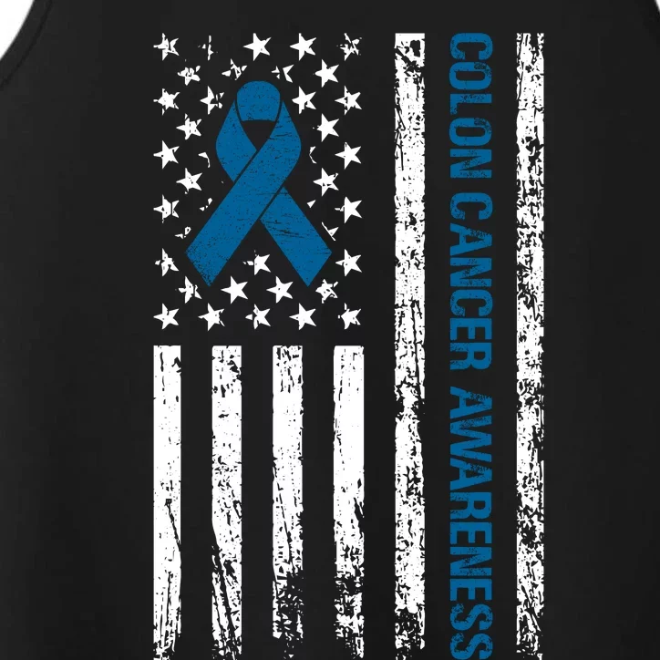 Colon Cancer Awareness Performance Tank