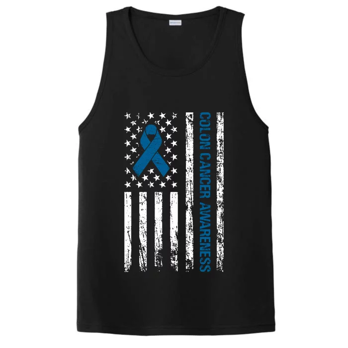 Colon Cancer Awareness Performance Tank