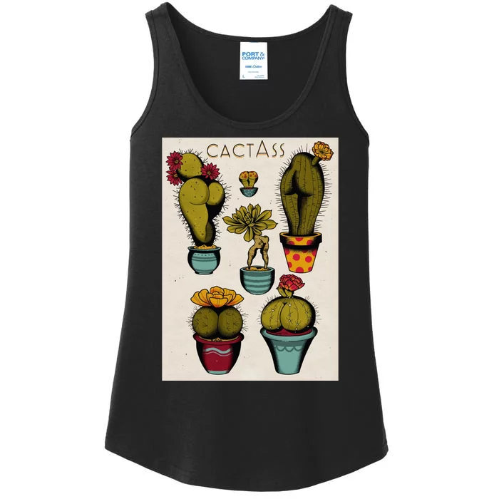 CactAss Ladies Essential Tank