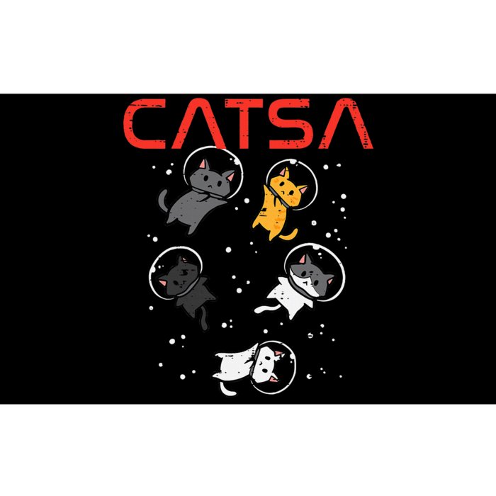 Catsa Cat Astronauts Funny Kitten Space Bumper Sticker