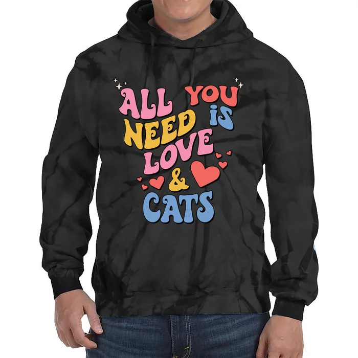 CATS Tie Dye Hoodie