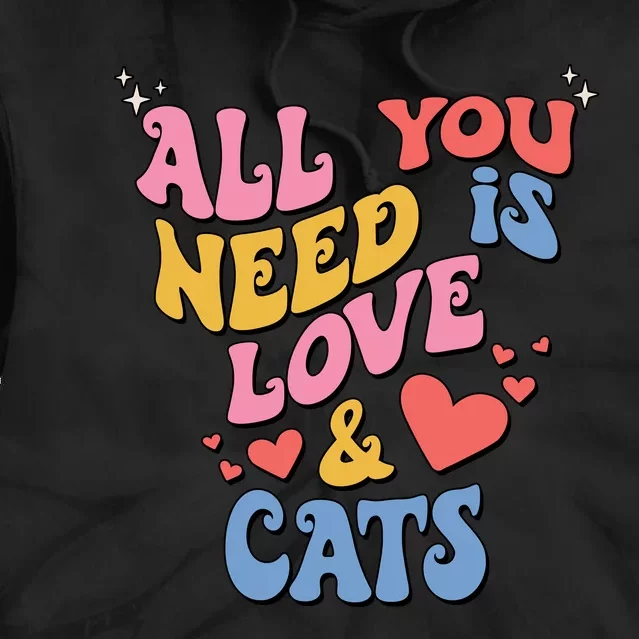 CATS Tie Dye Hoodie