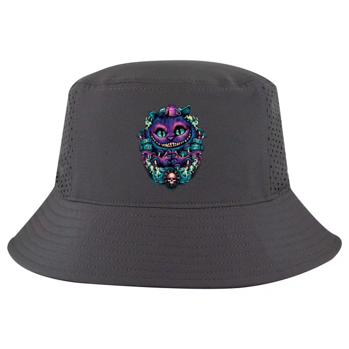 Cheshire Cat Alice In Wonderland Cool Comfort Performance Bucket Hat