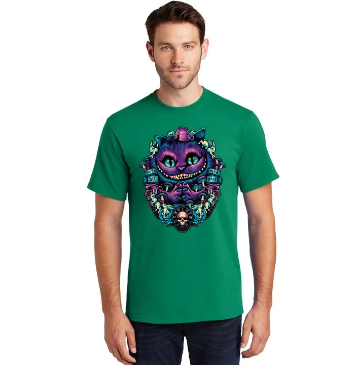 Cheshire Cat Alice In Wonderland Tall T-Shirt