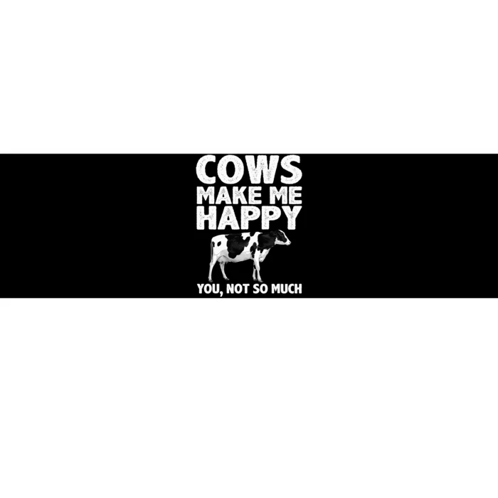 Cool Cow Art For Cow Farmer Dairy Cows Farm Animal Bumper Sticker