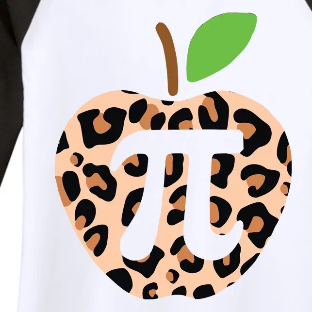 Cool Camo Apple Pi Women's Tri-Blend 3/4-Sleeve Raglan Shirt