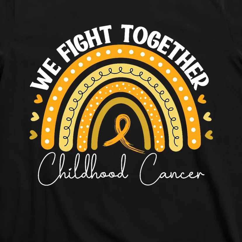 Childhood Cancer Awareness Gold Ribbon T-Shirt