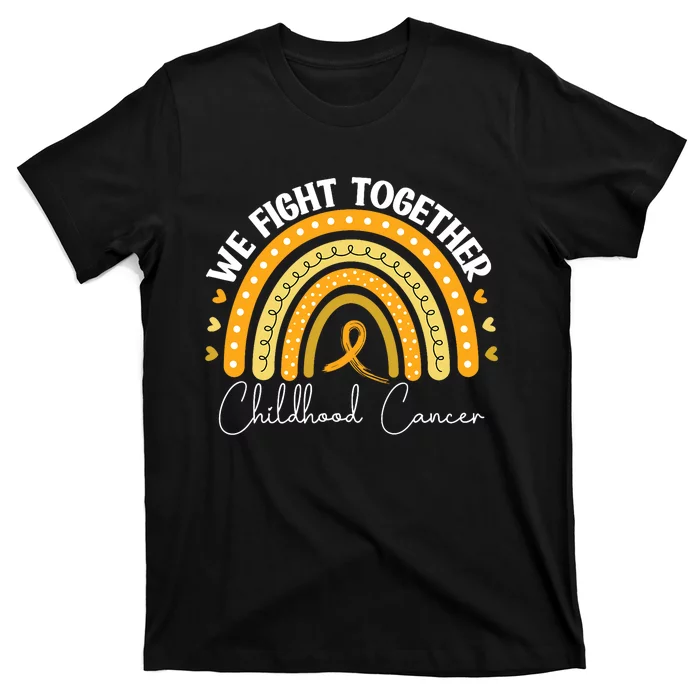 Childhood Cancer Awareness Gold Ribbon T-Shirt