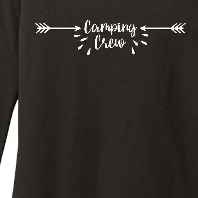 Camping Crew Arrow Womens CVC Long Sleeve Shirt