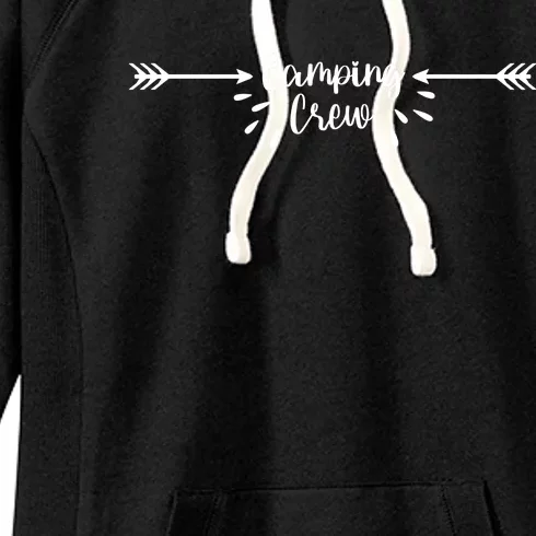 Camping Crew Arrow Women's Fleece Hoodie