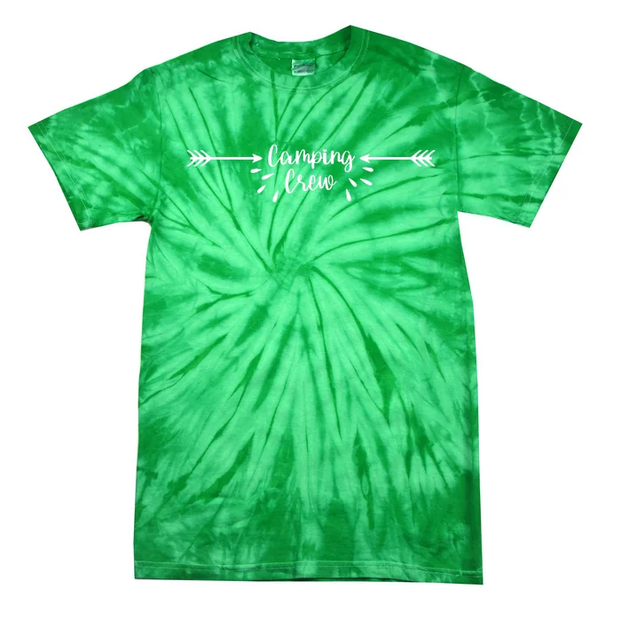 Camping Crew Arrow Tie-Dye T-Shirt