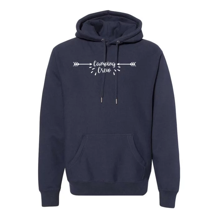 Camping Crew Arrow Premium Hoodie