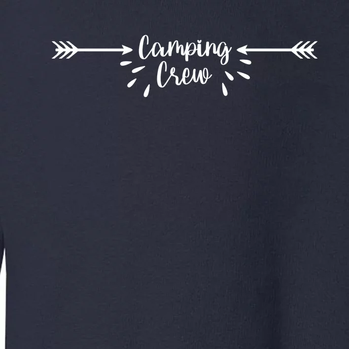 Camping Crew Arrow Toddler Sweatshirt