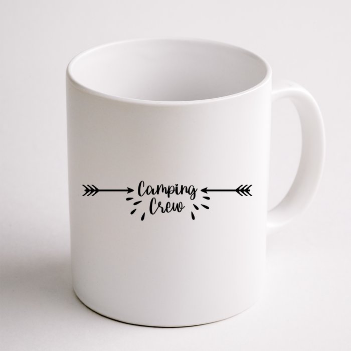 Camping Crew Arrow Front & Back Coffee Mug