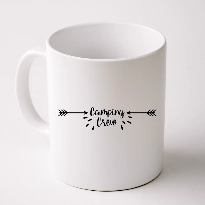 Camping Crew Arrow Front & Back Coffee Mug