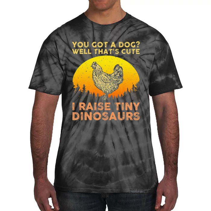 Cool Chicken Art ForWo Poultry Chicken Farmer Tie-Dye T-Shirt