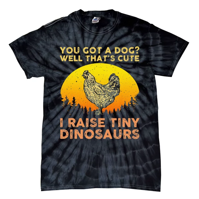 Cool Chicken Art ForWo Poultry Chicken Farmer Tie-Dye T-Shirt