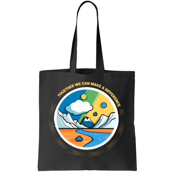 Climate Change Awareness Tote Bag