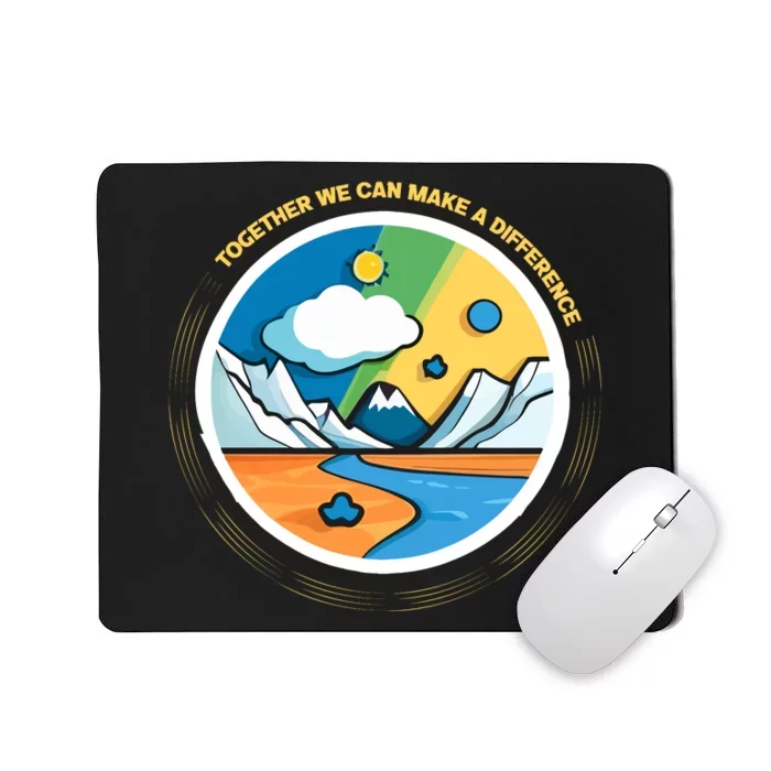 Climate Change Awareness Mousepad