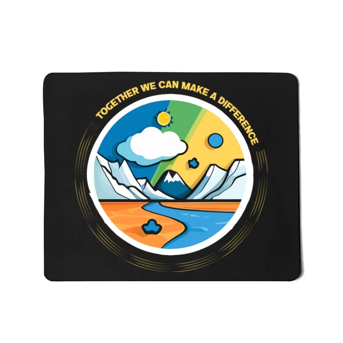 Climate Change Awareness Mousepad