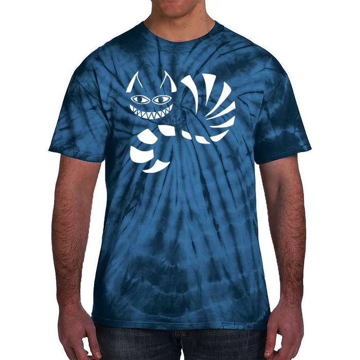 Cheshire Cat Alice In Wonderland Funny Tie-Dye T-Shirt