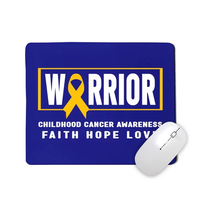 Childhood Cancer Awareness Meaningful Gift Great Gift Hood Cancer Warrior Gift Mousepad