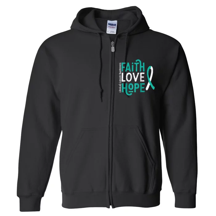 Cervical CANCER awareness gifts Raglan Baseball Full Zip Hoodie