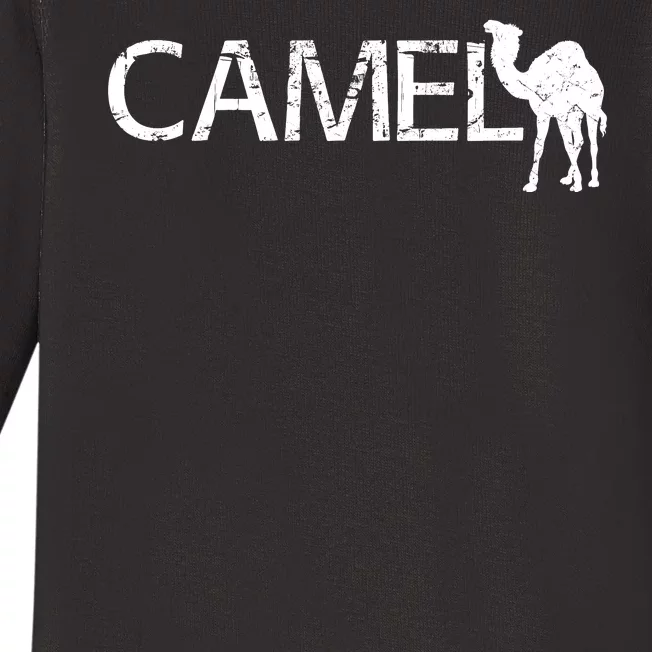 Camel Baby Long Sleeve Bodysuit