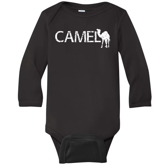 Camel Baby Long Sleeve Bodysuit