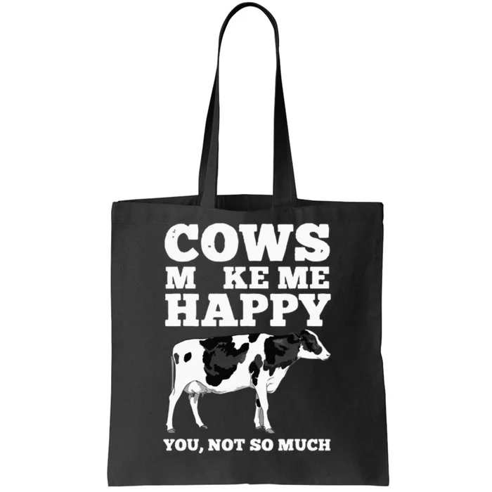 Cool Cow Art For Cow Farmer Dairy Cows Farm Animal Tote Bag