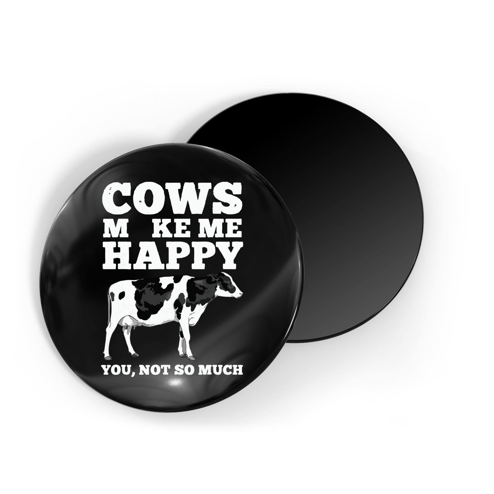 Cool Cow Art For Cow Farmer Dairy Cows Farm Animal Magnet | TeeShirtPalace