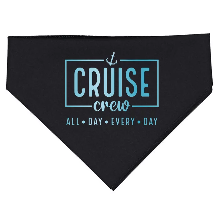 Cruise Crew All Day Everyday USA-Made Doggie Bandana