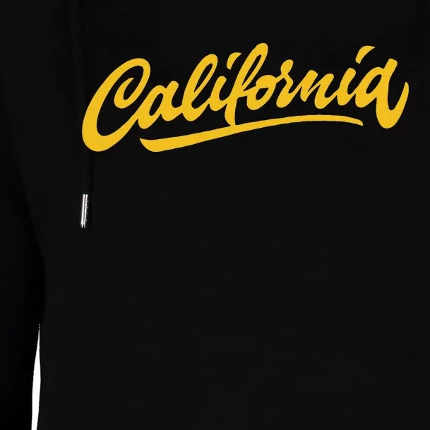 California Womens Funnel Neck Pullover Hood