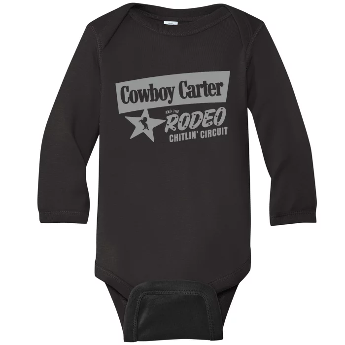 Cowboy Carter And The Rodeo Chitlin’ Circuit Baby Long Sleeve Bodysuit