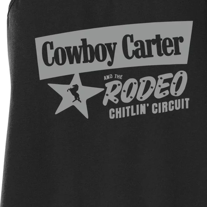 Cowboy Carter And The Rodeo Chitlin’ Circuit Women's Racerback Tank