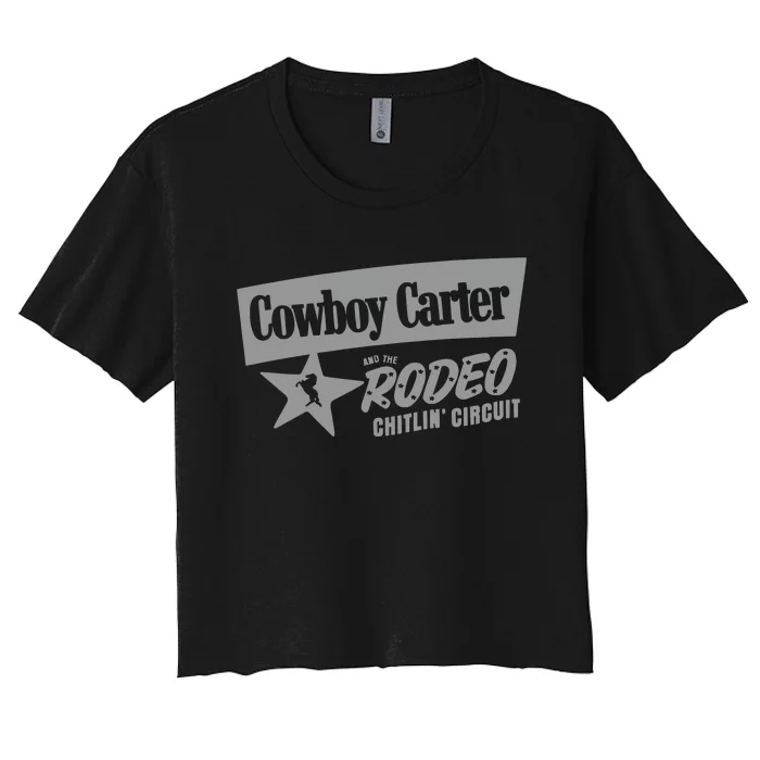 Cowboy Carter And The Rodeo Chitlin’ Circuit Women's Crop Top Tee