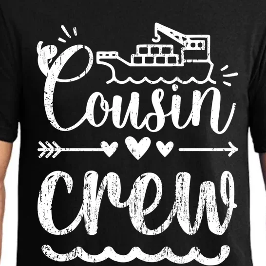 Cousin Crew And Adults Of Vessel Team Cousin Crew Gift Pajama Set