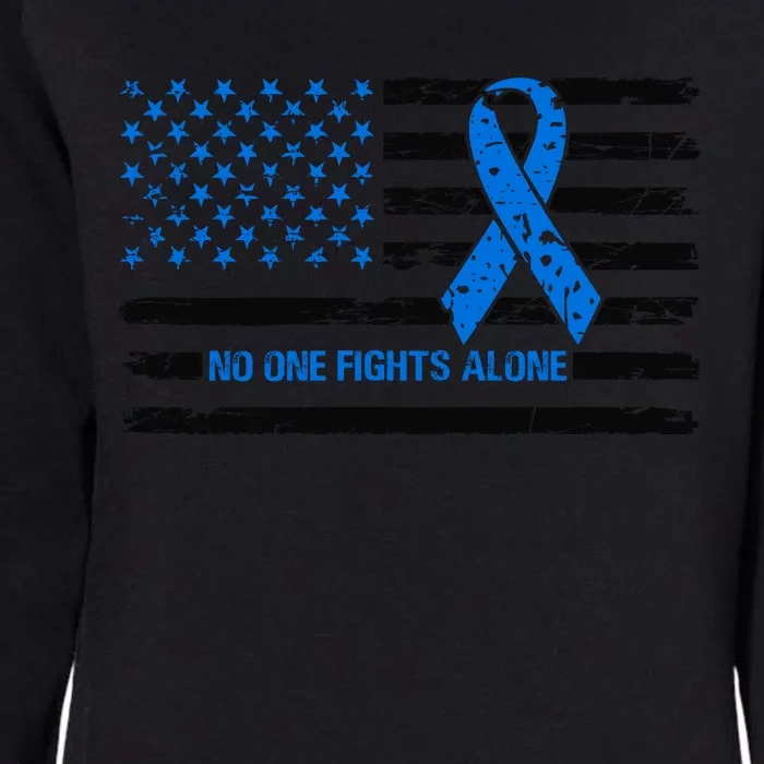 Colon Cancer Awareness Womens California Wash Sweatshirt