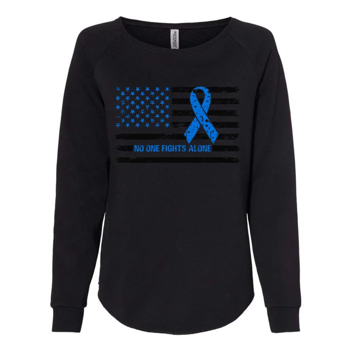 Colon Cancer Awareness Womens California Wash Sweatshirt