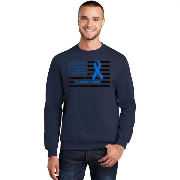 Colon Cancer Awareness Tall Sweatshirt