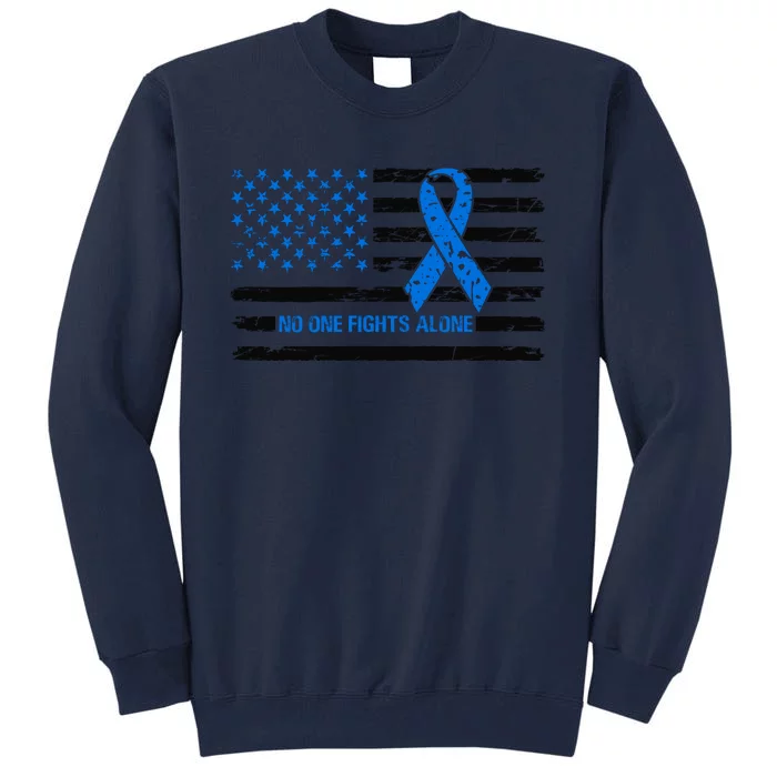 Colon Cancer Awareness Tall Sweatshirt